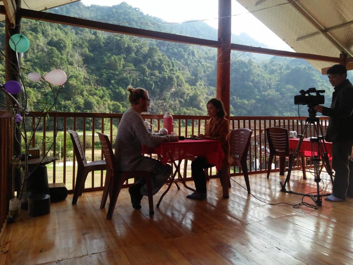 Tran Xuan Homestay Ba Be Village エクステリア 写真